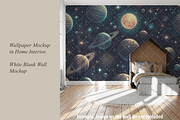 Nursery Wallpaper Mockup, a Product Mockup by MockupArtDesign (Thumbnail 3 of 6)