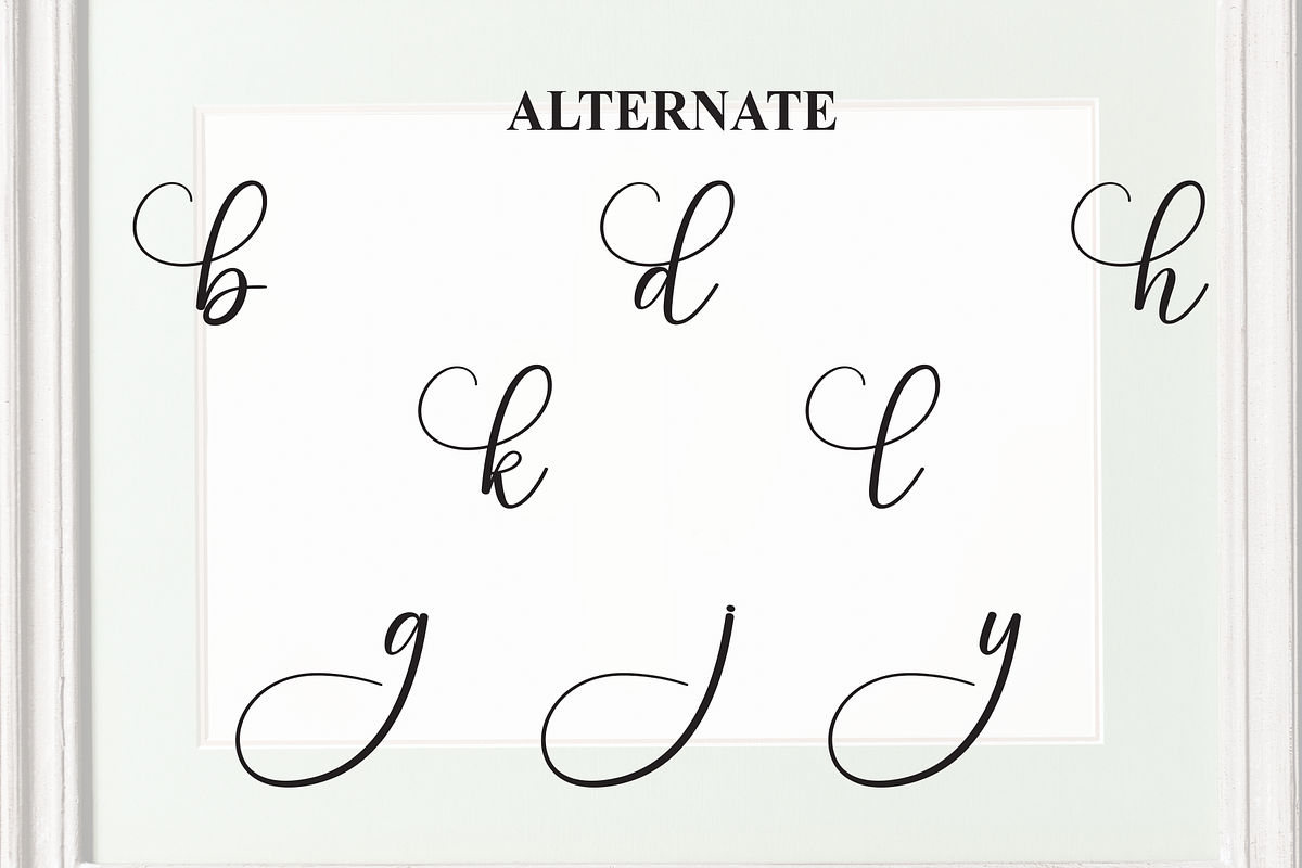 Mockup Vintage | Script Font, a Handwritten Font by Scratchones (Photo 8 of 9)