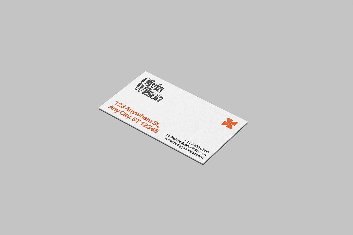 Minimalist Business Card Mockup Set, a Product Mockup by Graphiculon (Photo 2 of 11)
