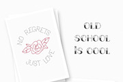True Mama Cyrillic Typeface Greek, a Script Font by Greek fonts by nantia.co (Thumbnail 9 of 14)