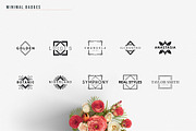 Minimal Badges | 30 Logo Templates, a Branding & Logo Template by VP Fonts (Thumbnail 16 of 17)