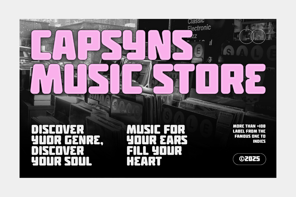 Capsyns, a Sans Serif Font by graphicook (Photo 7 of 10)