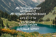 Greatwild Hand Drawn Brush Font, a Handwritten Font by Maulana Creative (Thumbnail 6 of 7)