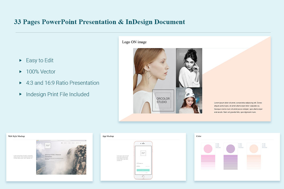 Branding & Style Guide Templates, a Presentation Template by ORCOLOR (Photo 2 of 4)
