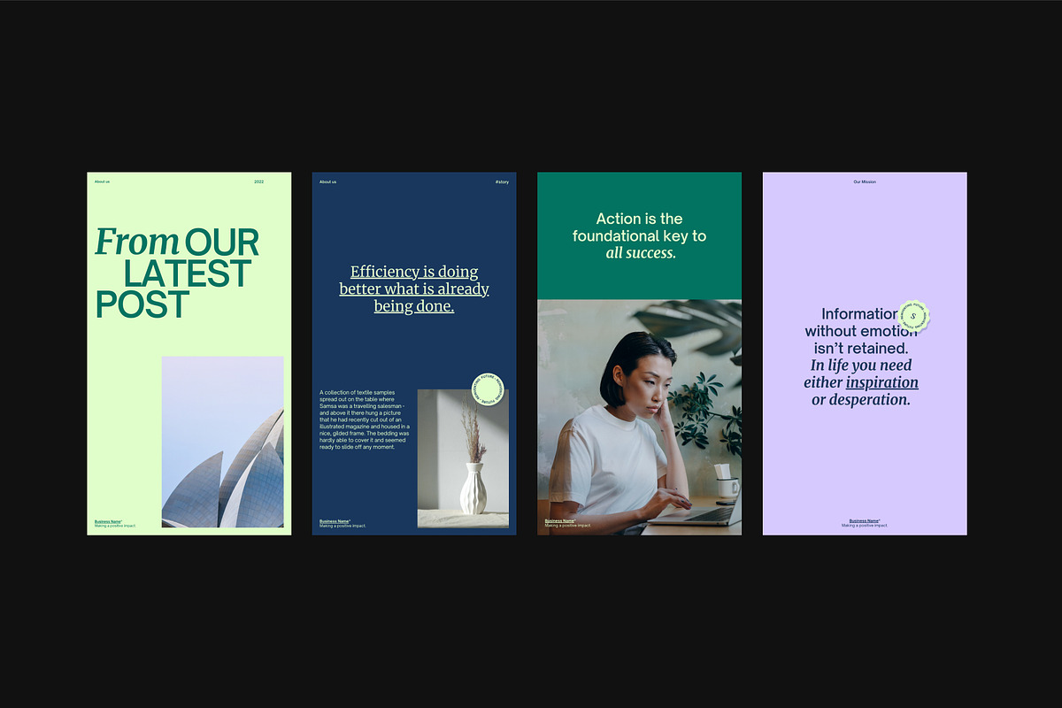Business Templates (Canva & PSD), a Social Media Template by at.studio (Photo 6 of 6)