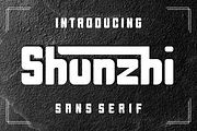 Shunzhi Font, a Sans Serif Font by MaikoHatta (Thumbnail 1 of 2)