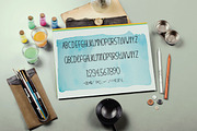 Mondix Typeface, a Script Font by beeART (Thumbnail 3 of 5)