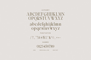 Sandrus Elegant Display Serif Font