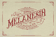 Melanesia Font and Free Illustration, a Font by ellhaqim (Thumbnail 1 of 7)
