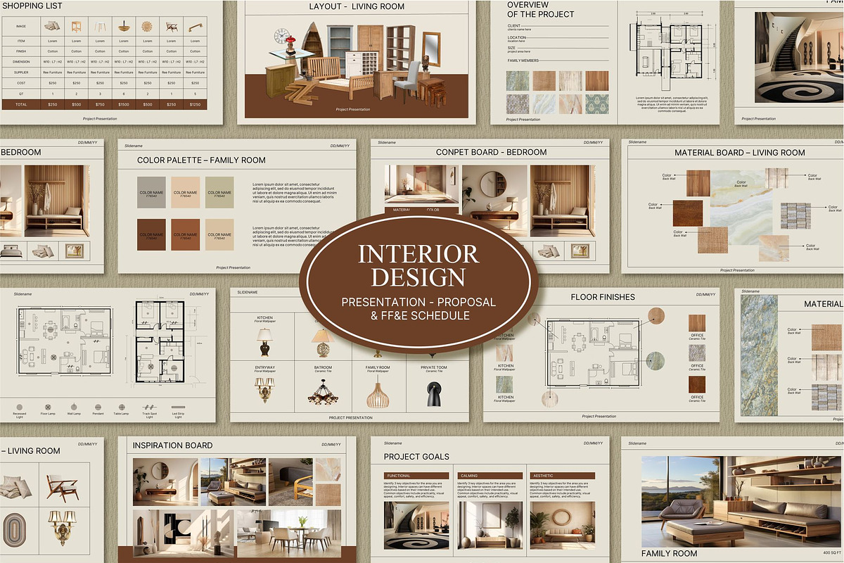 Bundling Interior Design Presentatio, a Presentation Template by SKY CREATION (Photo 1 of 10)