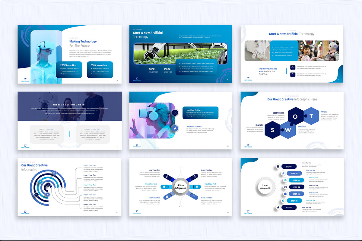 Robotic Technology Presentation, a Presentation Template by SlideStack (Photo 4 of 5)