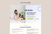 DAWN | Canva Sales Page Template, a Landing Page Template by Erin Cassidy (Thumbnail 2 of 6)