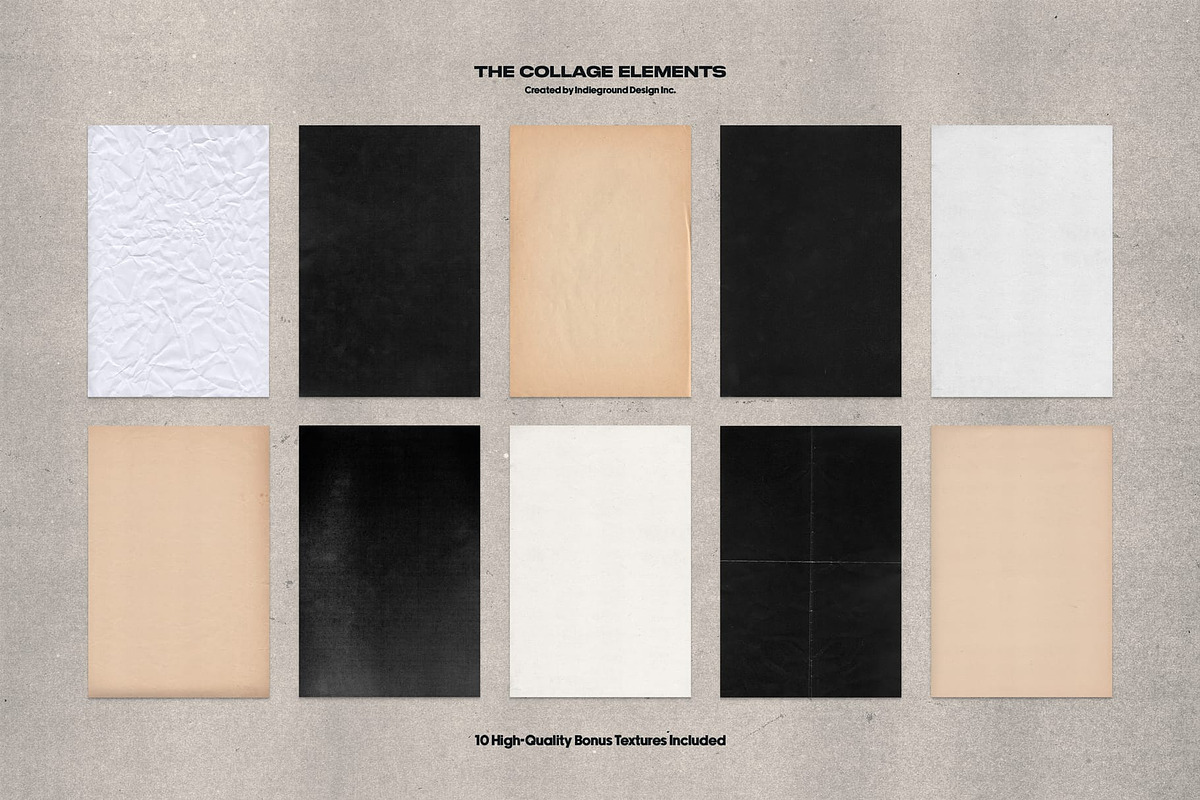 1500+ Collage Elements Creator Kit, an Object Graphic by Indieground Design Inc. (Photo 27 of 28)