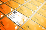 Creative Orange Business Card, a Business Card Template by bouncy (Thumbnail 3 of 4)