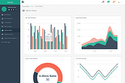 RS Bootstrap Admin, a Bootstrap Template by Jnix Tech (Thumbnail 2 of 4)
