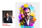 Unique Portrait Text Photo Effect, an Action Add-On by MRI STUDIO (Thumbnail 17 of 42)