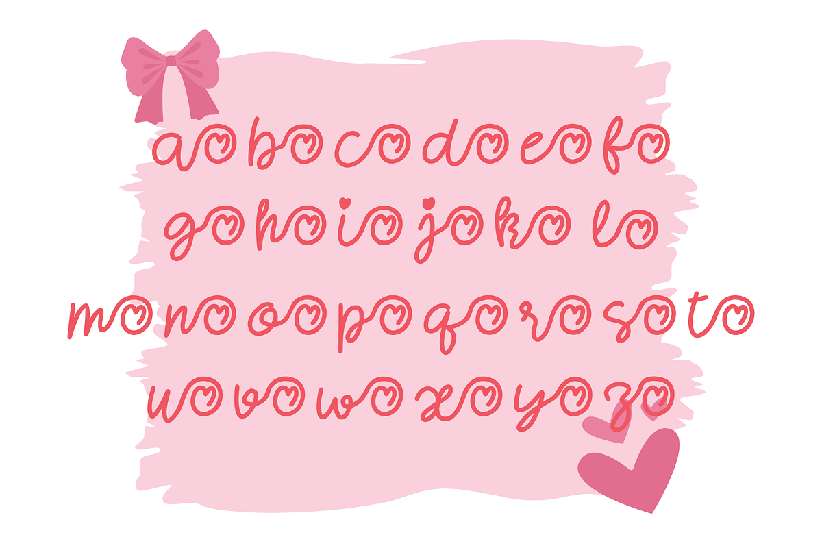 Honey Bloom - Valentine Font Duo, a Handwritten Font by Brown Cupple (Photo 10 of 10)