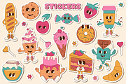 Groovy Sweet Food Collection, a Food Illustration by Alla's Creations (Thumbnail 2 of 13)