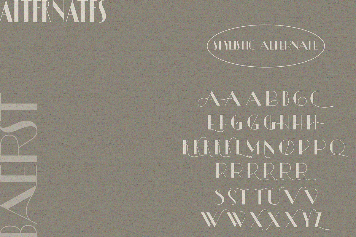 Baerst! Modern Display Font, a Sans Serif Font by deadlock studio (Photo 12 of 12)