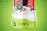 Glossy Plastic Bottle Mockup, a Packaging Mockup by Green Art (Thumbnail 3 of 3)