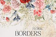 Floral Fragrance, watercolor flowers, a Texture Illustration by ollalya (Thumbnail 5 of 15)