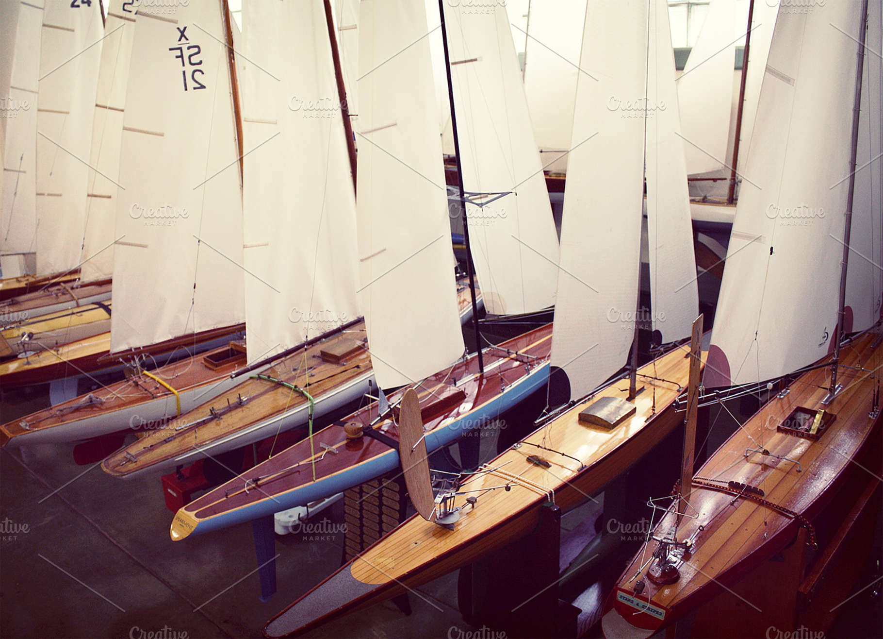 Miniature Sailboats
