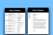 3 Stylish Resume Designs Bundle, a Resume Template by Stand Out Shop (Thumbnail 2 of 4)