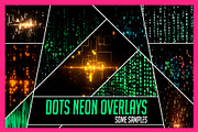 250+ Dots Neon Overlay Effects, an Object Graphic by Mikel Blazgad (Thumbnail 5 of 14)