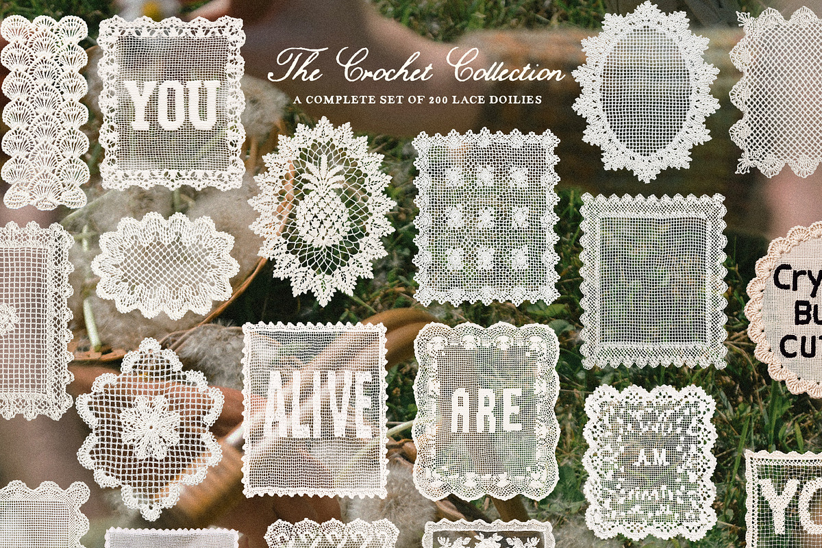 Crochet Collection: 200 Lace Doilies, an Object Graphic by Purple (Photo 4 of 12)