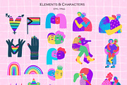 Happy pride | Vivid vibes, a Person Illustration by lexminci (Thumbnail 7 of 8)