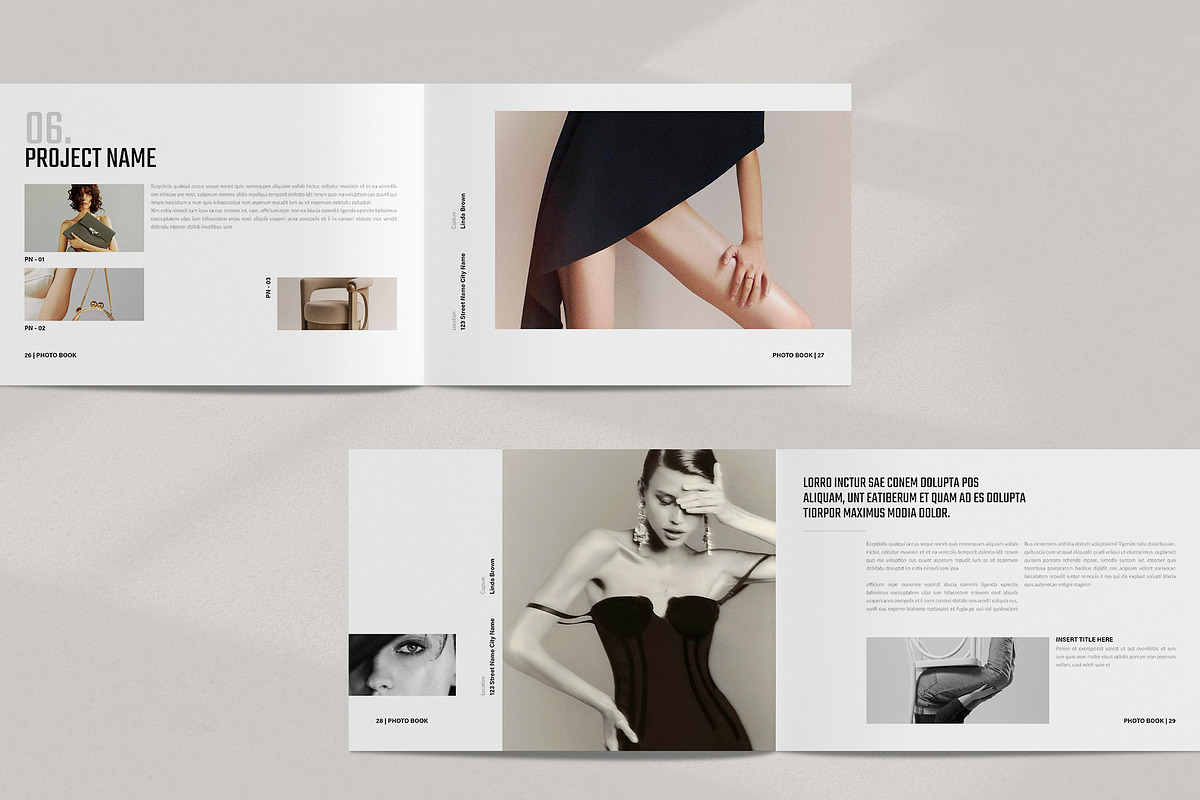 Minimalist Photo Book Landscape, a Brochure Template by NorthPeak (Photo 11 of 18)
