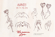 Valentines Day vintage Cupid Love, an Object Graphic by Yuliya Derbisheva (Thumbnail 14 of 17)
