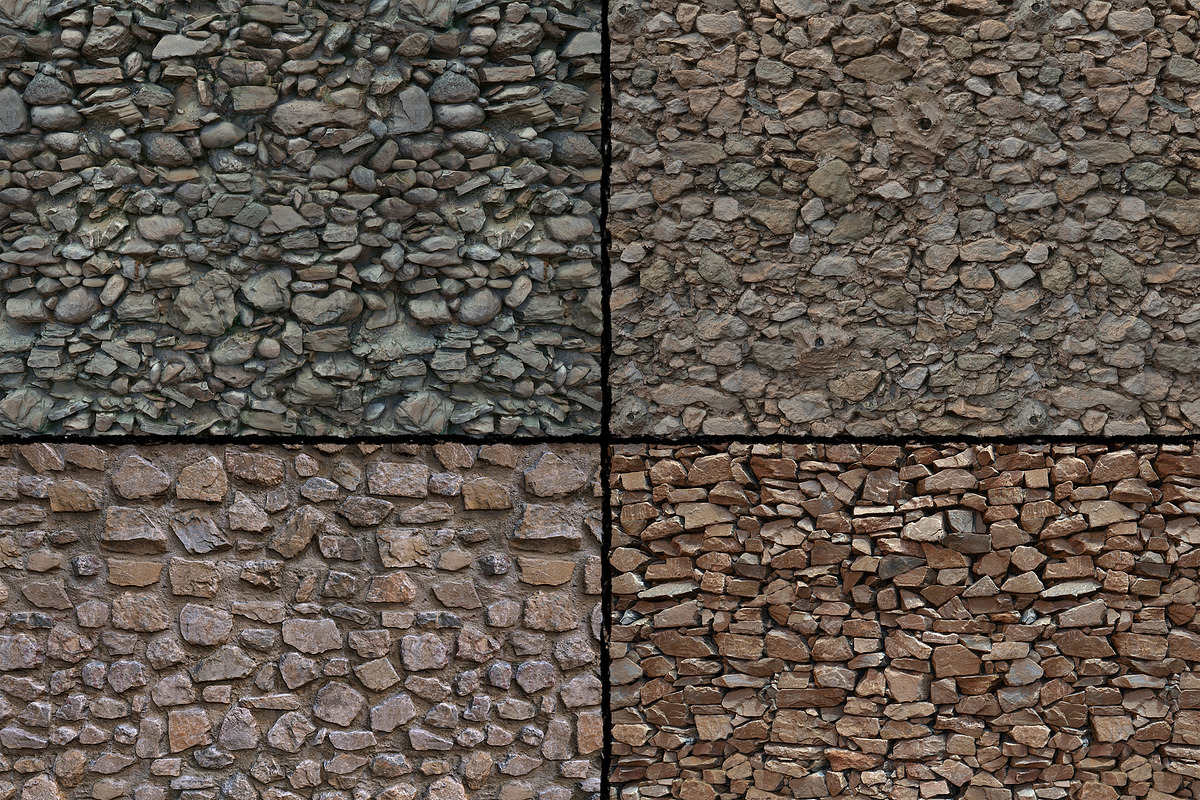 Scanned Stonewall Tile Pack 01, a Textures & Material 3D Model by Amnoon (Photo 6 of 7)