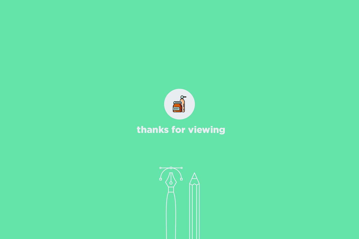 Beauty Products | 20 Thin Line Icons, an Outline Icon by Alex Blogoodf (Photo 11 of 11)
