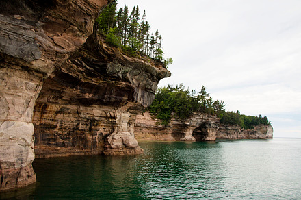 Pictured rocks featuring nature, adventure, and wanderlust