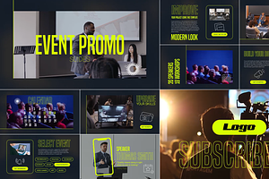 Event Promo Slides | DaVinci Resolve, a Templates & Theme by FlashFXbox
