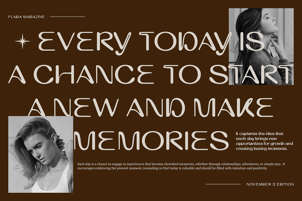 Elmaro Blur, a Sans Serif Font by Craft Supply Co. (Photo 7 of 8)