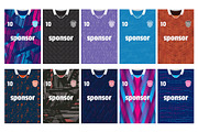 Bundles Sport Jersey Pattern Design, a Pattern Graphic by Evloxx Studio (Thumbnail 6 of 11)