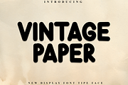 Vintage Paper, a Script Font by FreshTypeINK (Thumbnail 1 of 8)