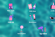 Personal Care Icons for Premiere Pro, a Templates & Theme by 2dfx (Thumbnail 1 of 2)