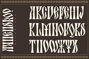 Aquenskov for Streetwear & Apparel, a Blackletter Font by ilhamtaro (Thumbnail 6 of 10)