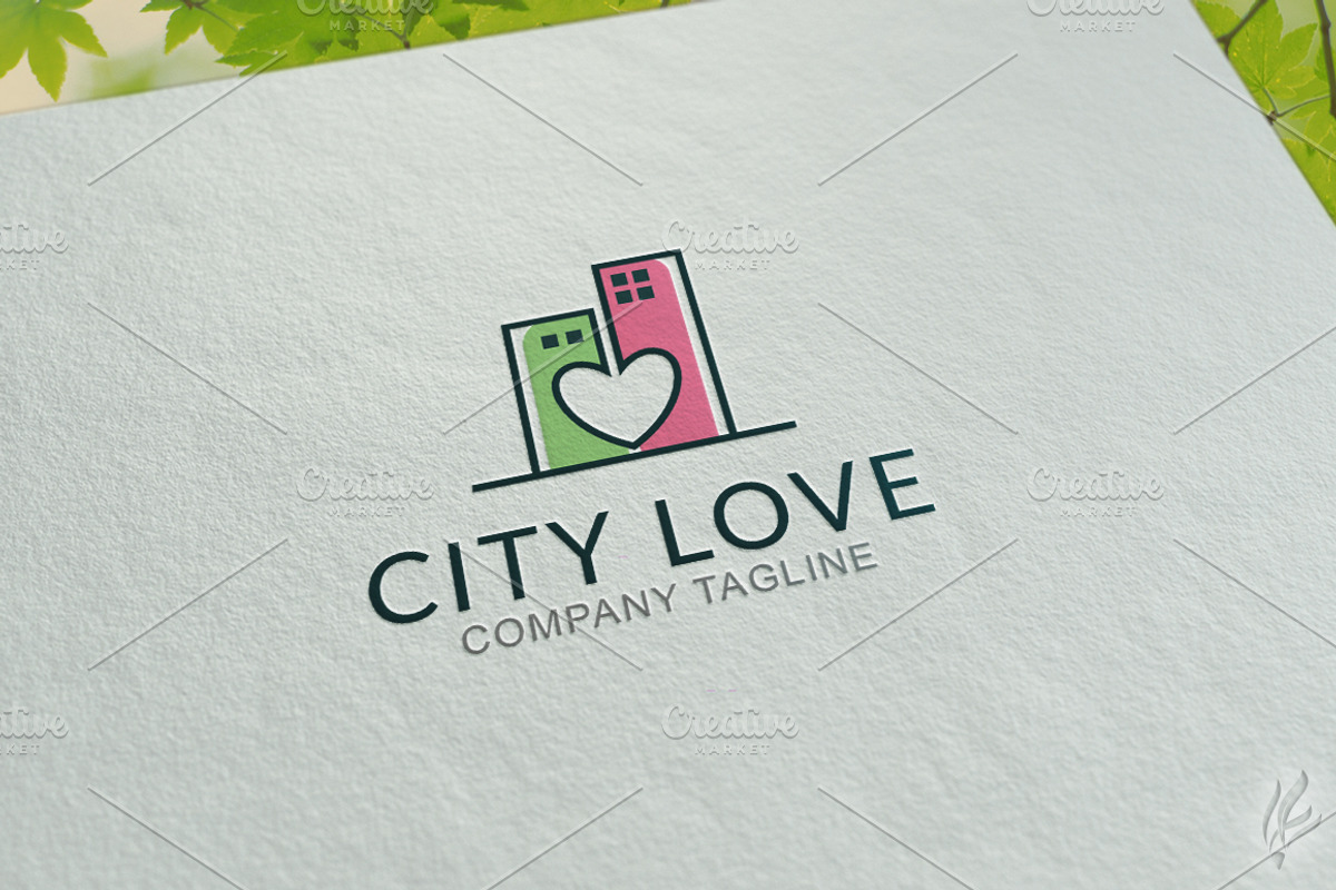 Love City - Logo Template, a Branding & Logo Template by Twelve.std (Photo 1 of 2)