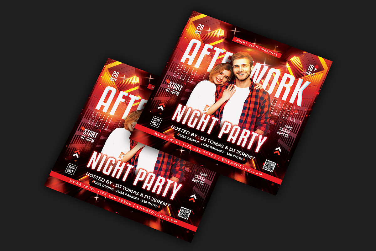 Club life. Live it up, a Flyer Template by CocoDesign (Photo 2 of 2)