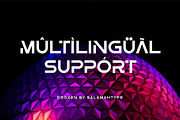 DROXEN - Futuristic Font, a Sans Serif Font by Salamahtype (Thumbnail 8 of 8)
