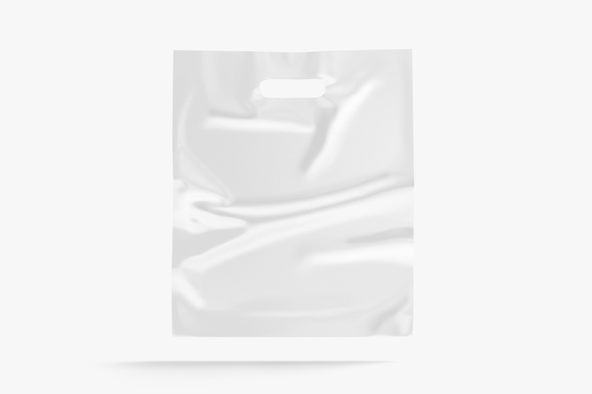 Die-Cut Plastic Bag 3D Model, a 3D by rebrandy (Photo 5 of 9)