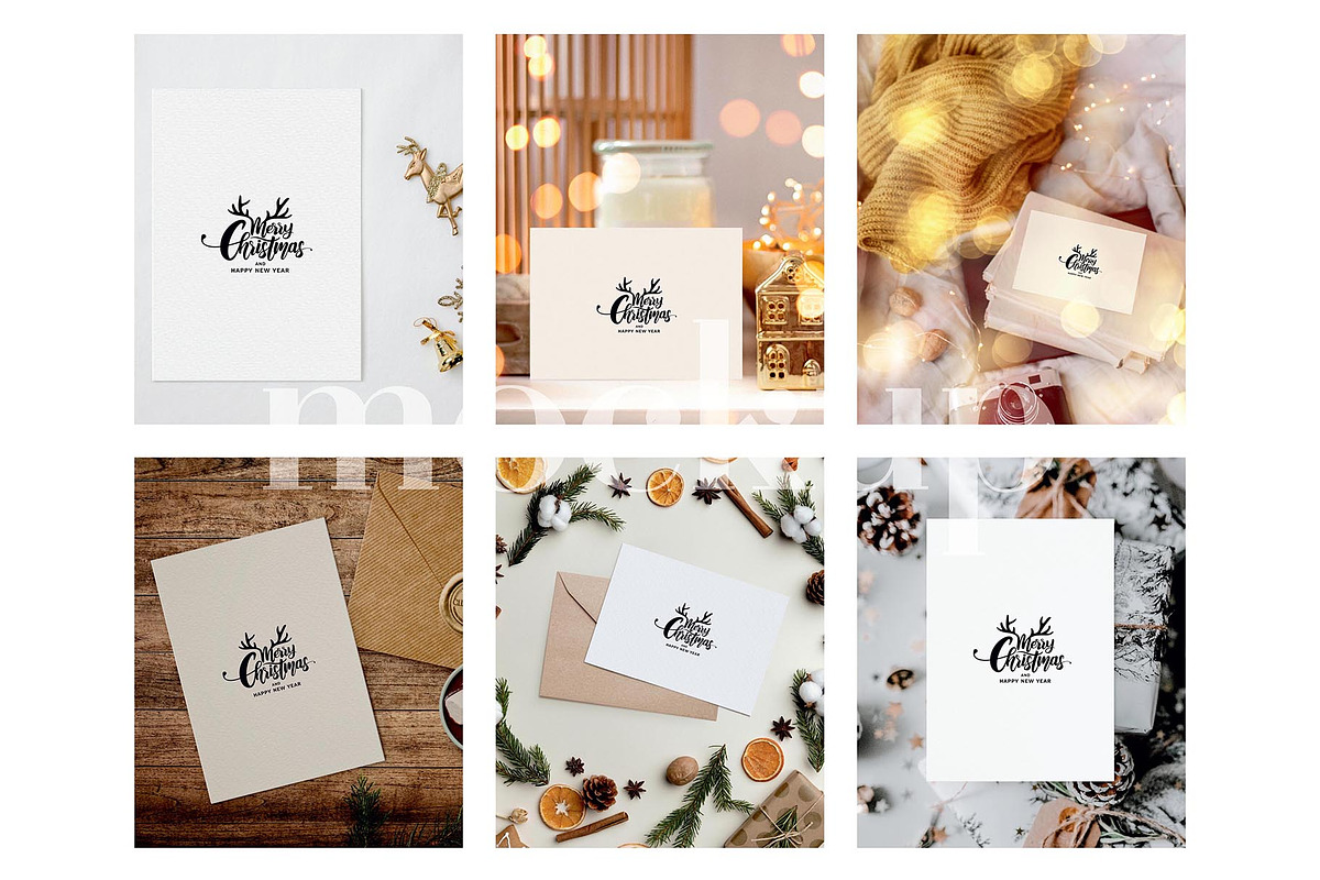 Christmas Card Mockup Bundle, a Product Mockup by MoMockups (Photo 5 of 6)