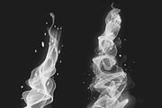 Smoke Photoshop Brushes, a Brush Add-On by MRI STUDIO (Thumbnail 15 of 19)