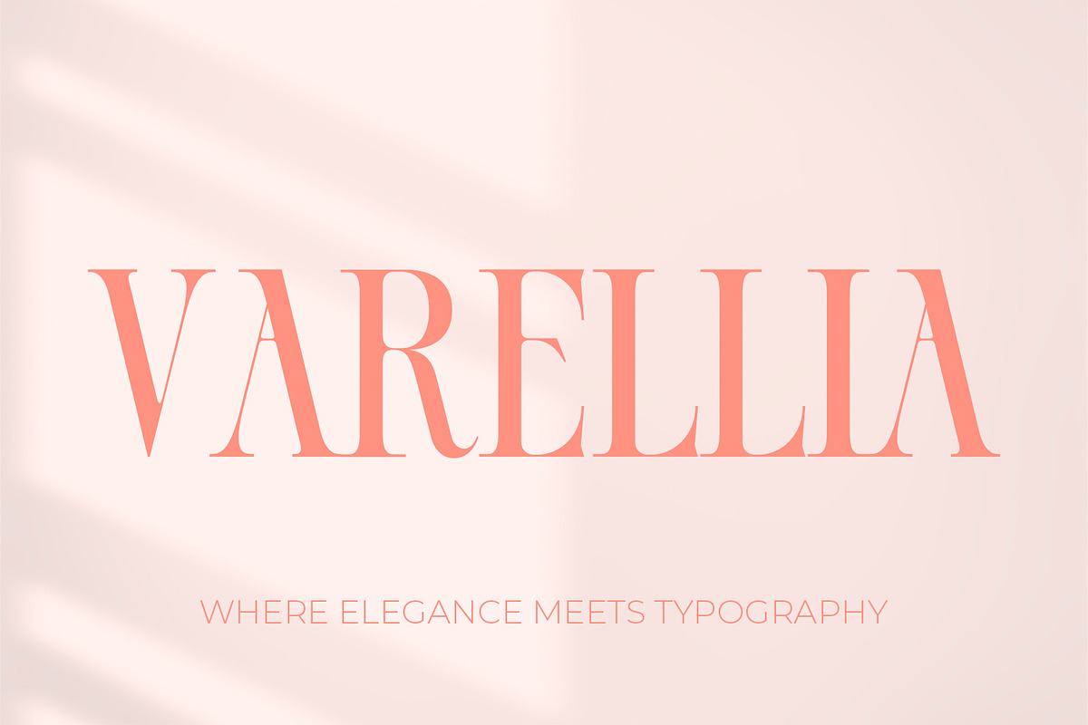 Varellia – Luxury Modern Display, a Serif Font by OWPictures (Photo 1 of 10)