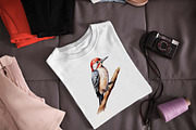 Watercolor Woodland Animals Clipart, an Illustration by Moon Studio (Thumbnail 5 of 11)