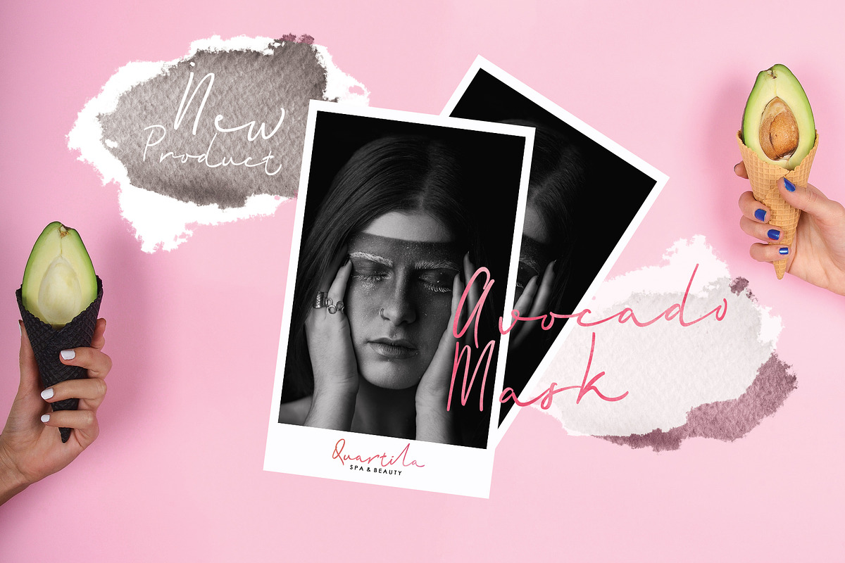 Quartila, a Script Font by rudiSasori (Photo 2 of 12)